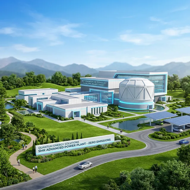 Centrales nucleares SMR modernas